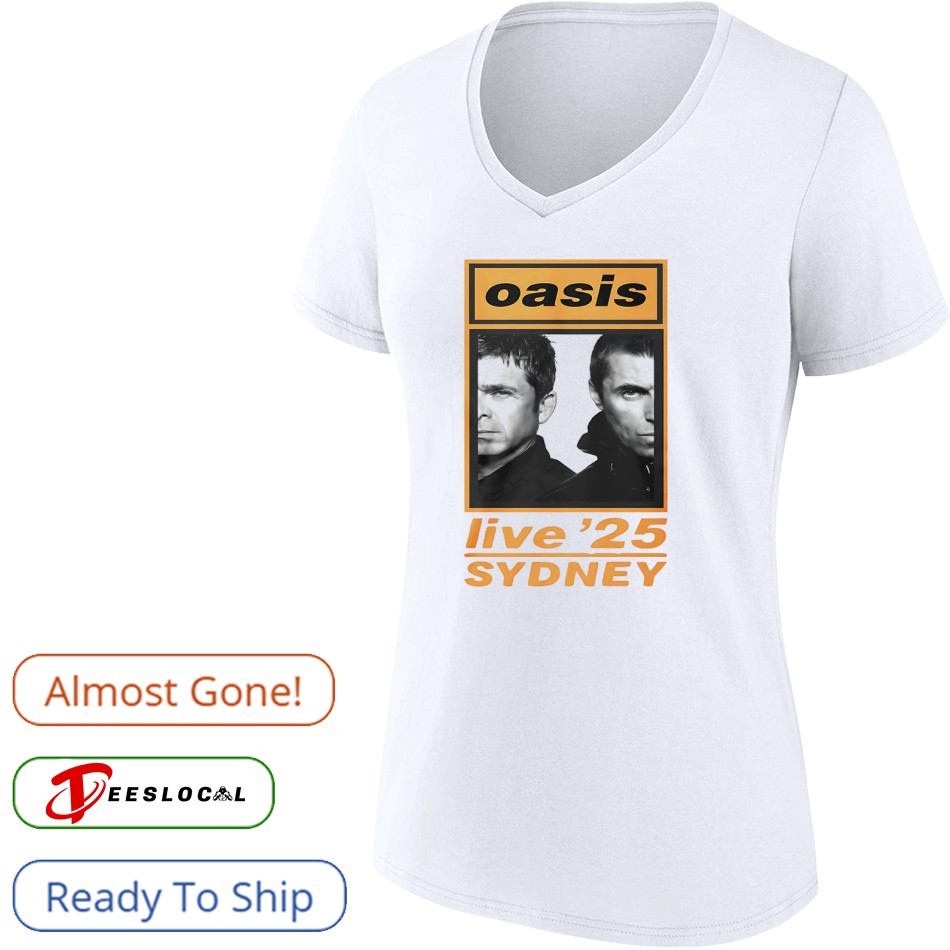 Oasis Sydney live 2025 shirt, hoodie, sweater, long sleeve and
