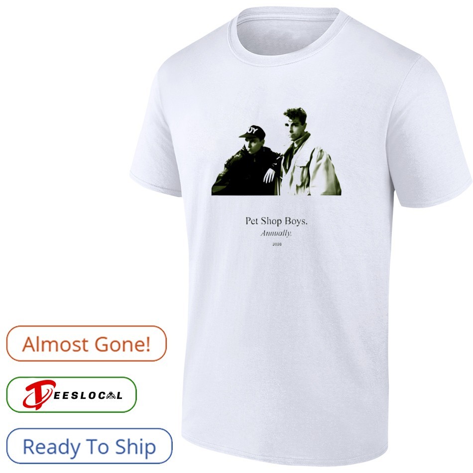 Pet Shop Boys Annually 2026 shirt, hoodie, sweater, long sleeve