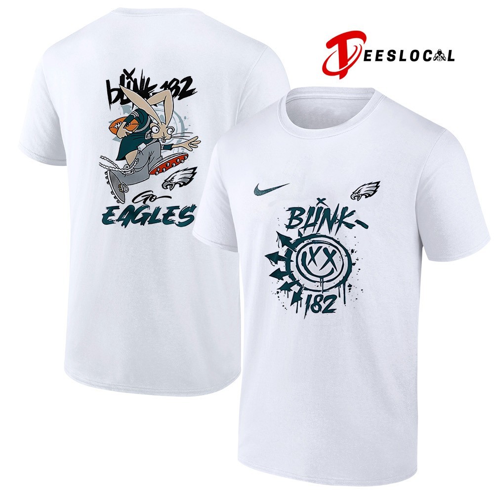 Philadelphia Eagles x Blink 182 go Eagles bunny shirt, hoodie