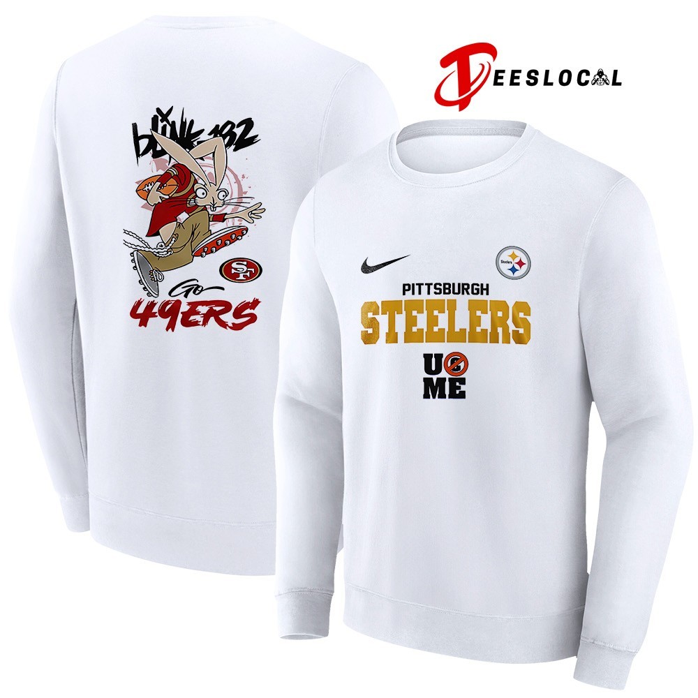 Pittsburgh Steelers x John Cena never give up go Steelers shirt