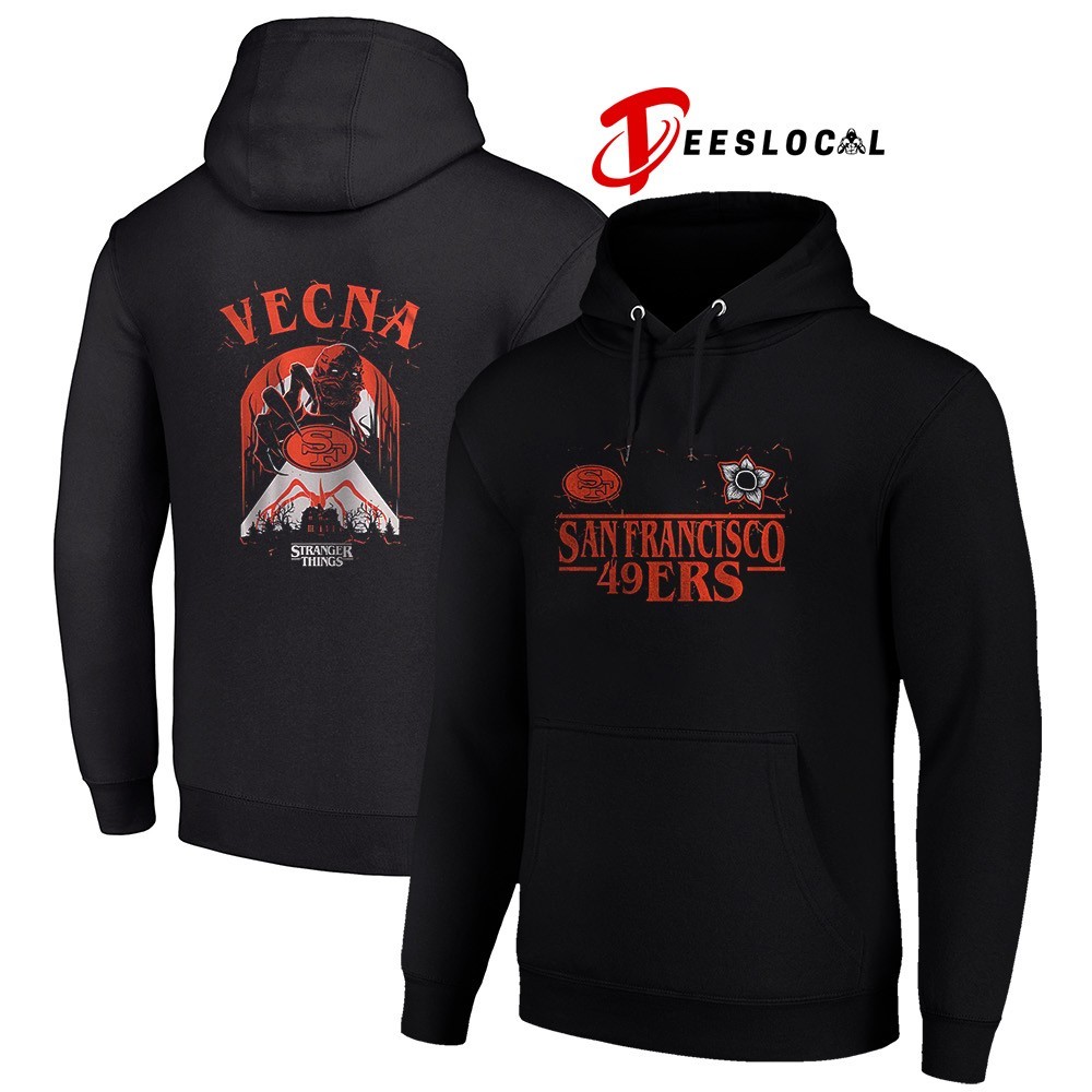 San Francisco 49ers x Stranger Things Vecna the Boss shirt, hoodie