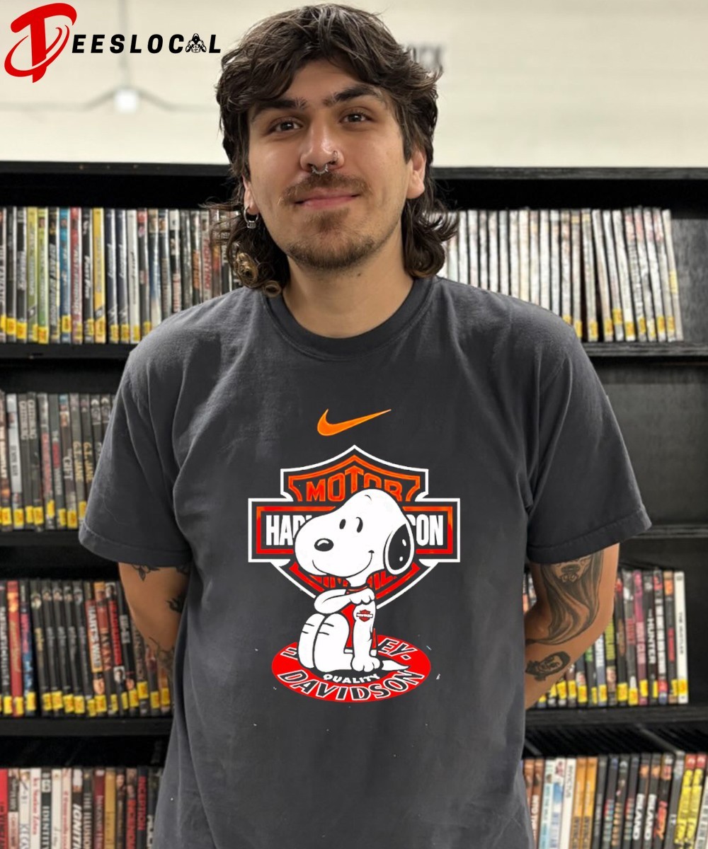Snoopy Harley Davidson Motorcycle Tattoo Quality shirt, hoodie