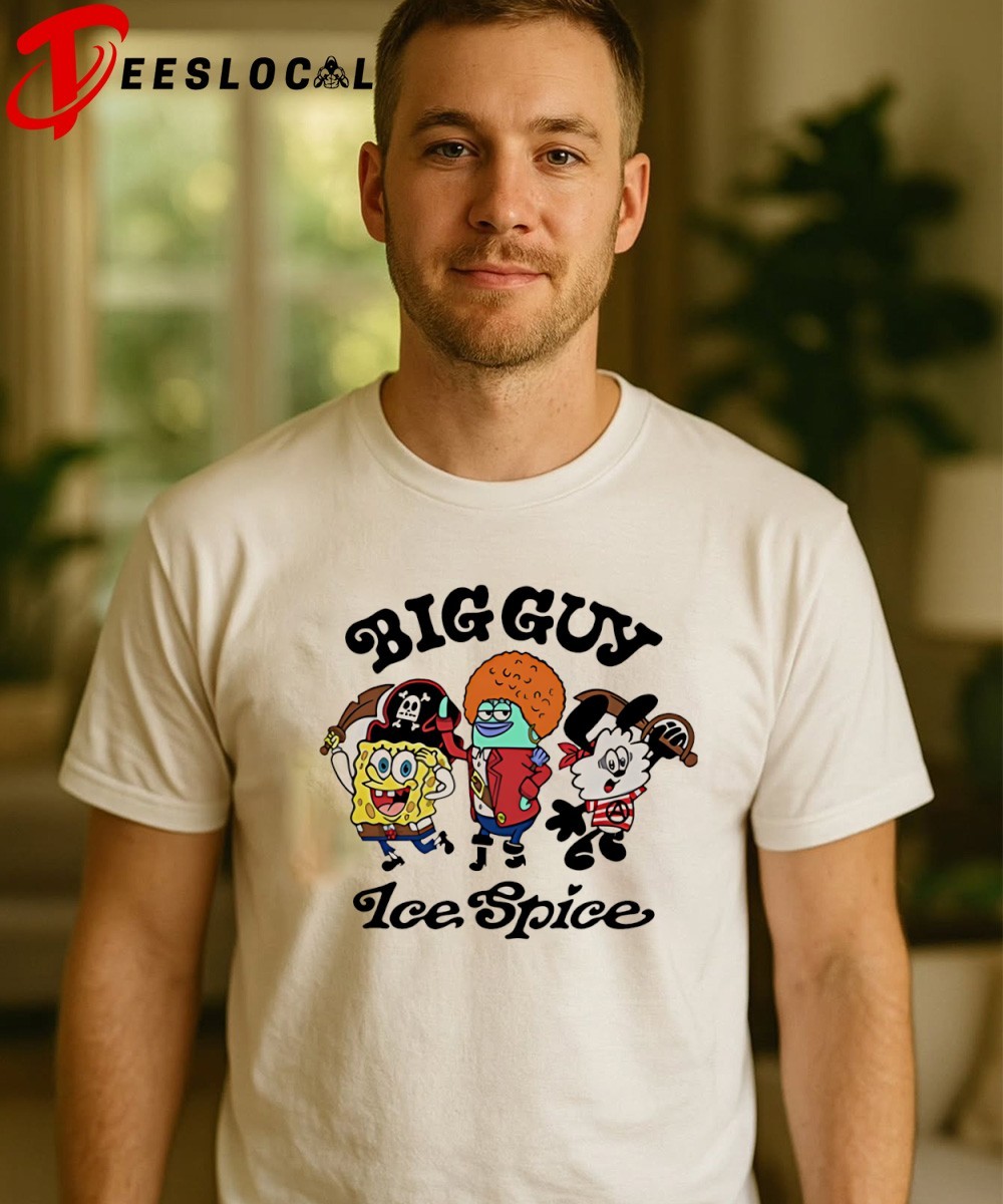 SquarePants Patrick Star and Plankton Big Guy Ice Spice shirt