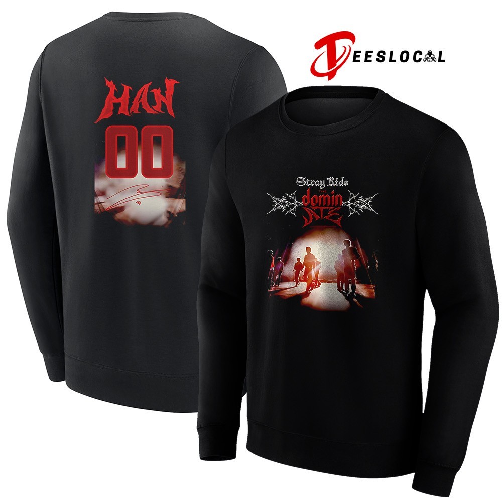 Stray Kids The Dominate ATE Han experience concert signature shirt