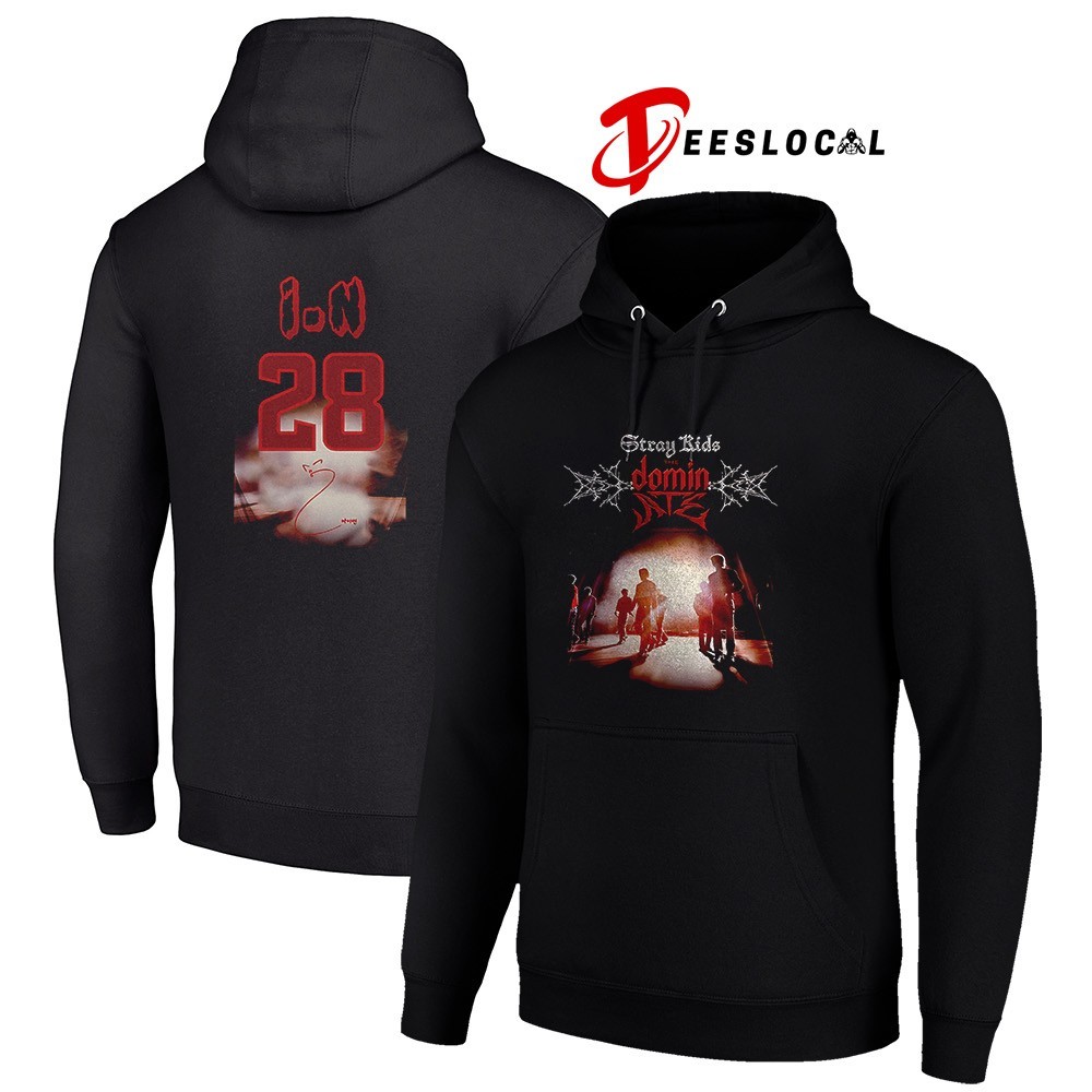 Stray Kids The Dominate ATE IN experience concert signature shirt