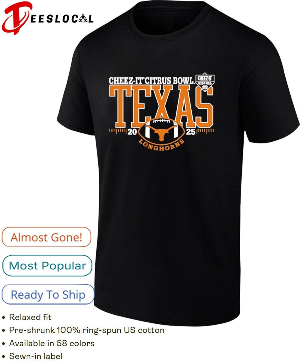 Texas Longhorns football Cheez It Citrus Bowl 2025 shirt, hoodie
