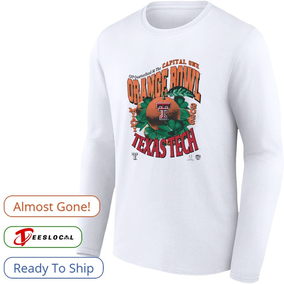 Texas Tech Red Raiders Orange Bowl Game College Football Playoff