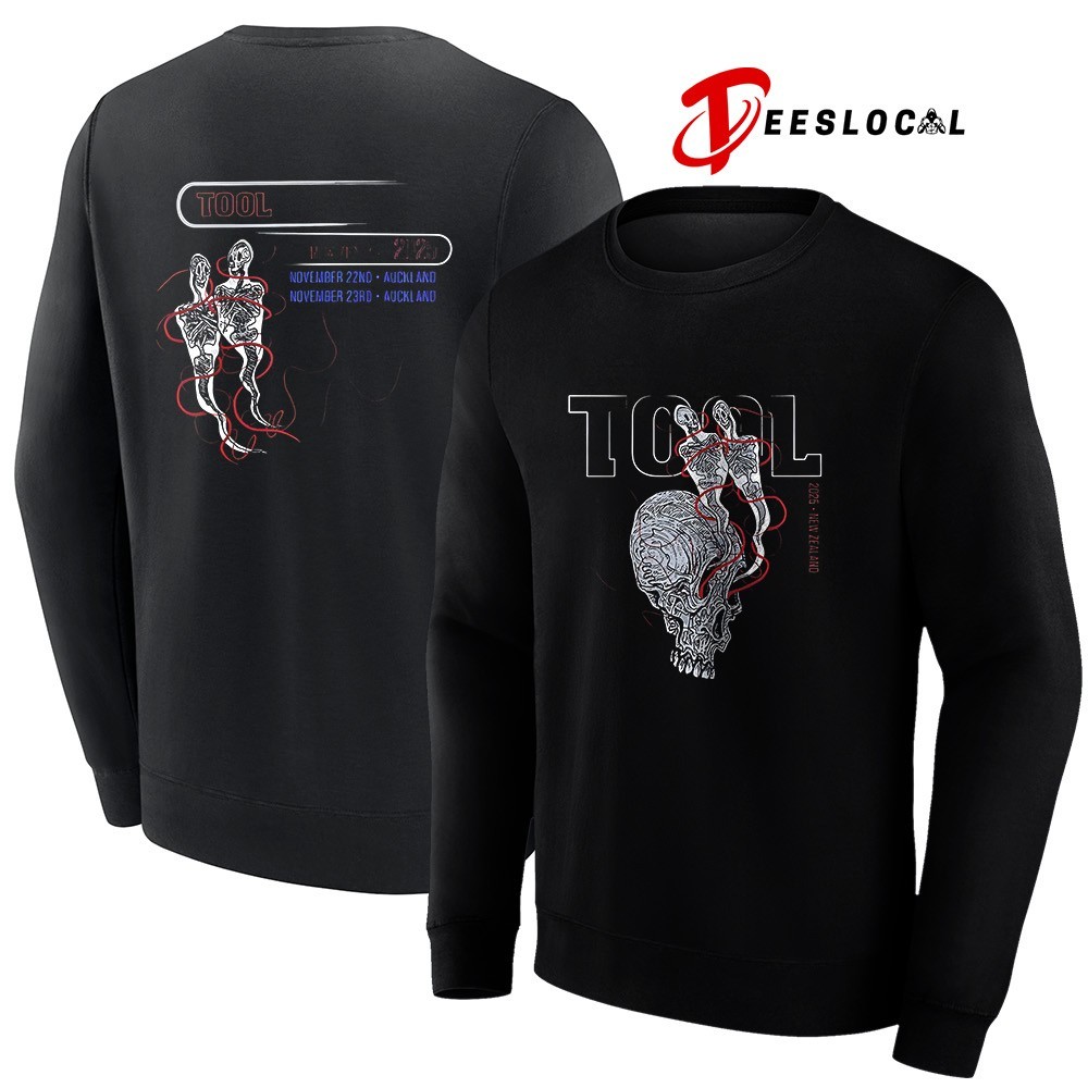 Tool Adi 2025 New Zealand tour dates schedule art shirt, hoodie