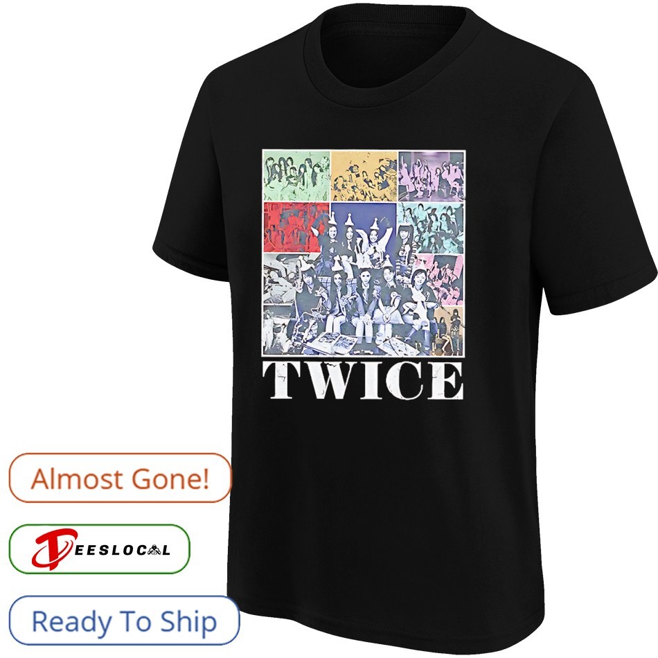 Twice K Pop band The Era tour 2025 shirt, hoodie, sweater, long
