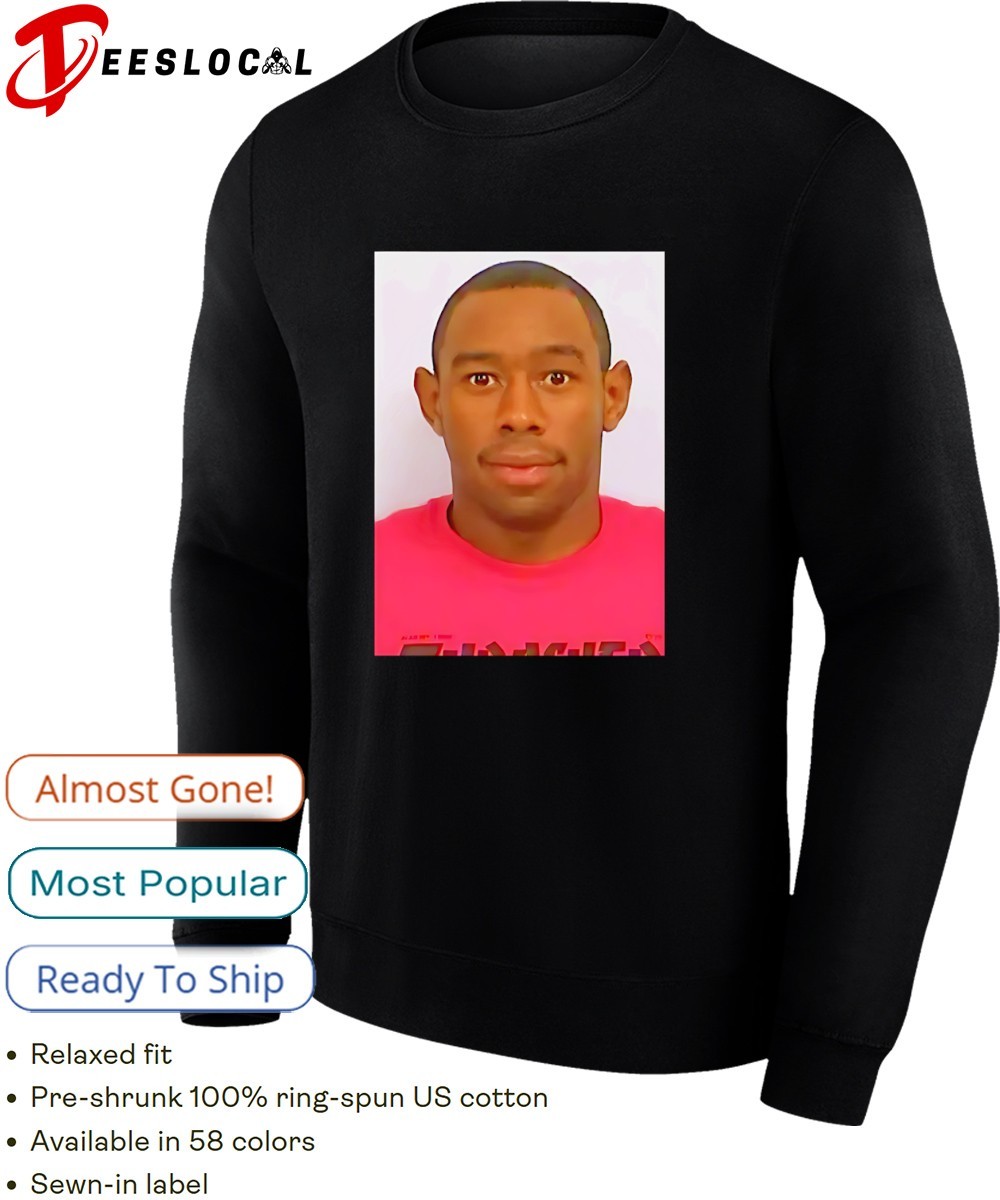Tyler the Creator mugshot shirt, hoodie, sweater, long sleeve and