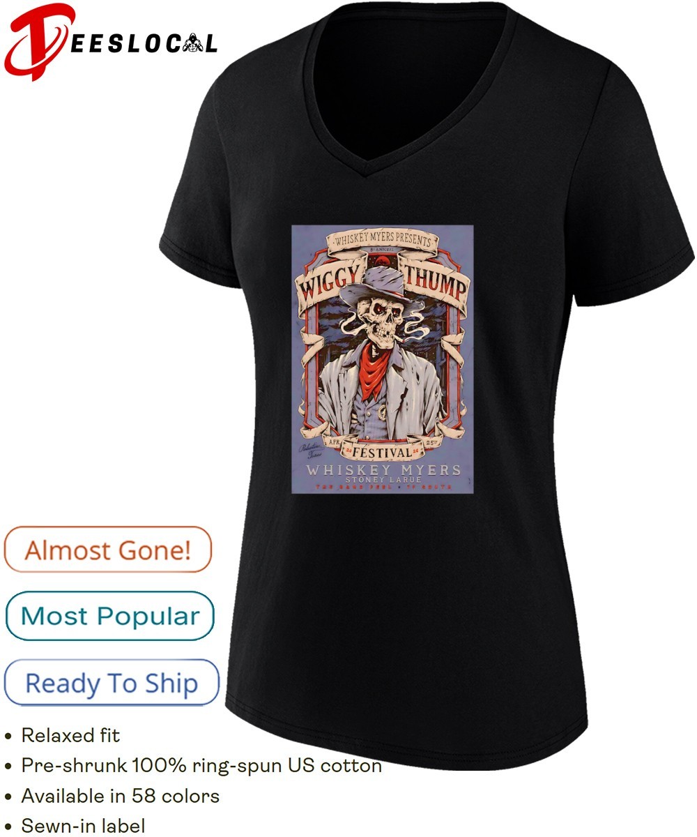 Whiskey Myers Apr 25 2026 8th Annual Wiggy Thump Festival