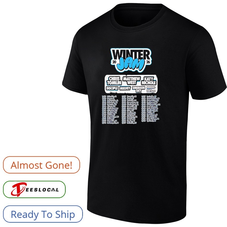 Winter Jam tour 2026 Chris Tomlin Matthew West Katy Nichole