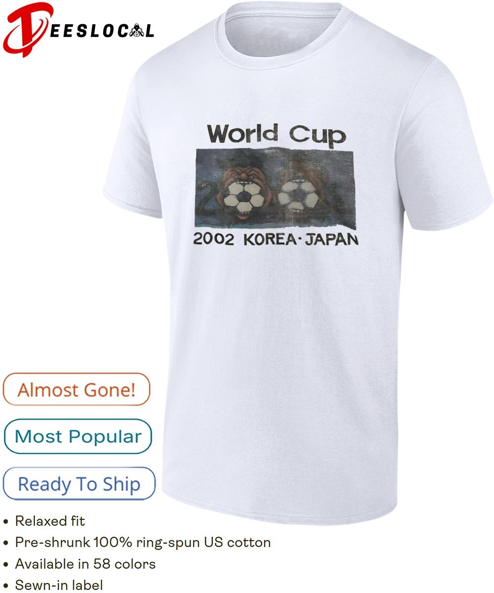 World Cup 2002 Korea/Japan 記念Tシャツ World cup Korea Japan 2002 shirt, hoodie, sweater, long sleeve and