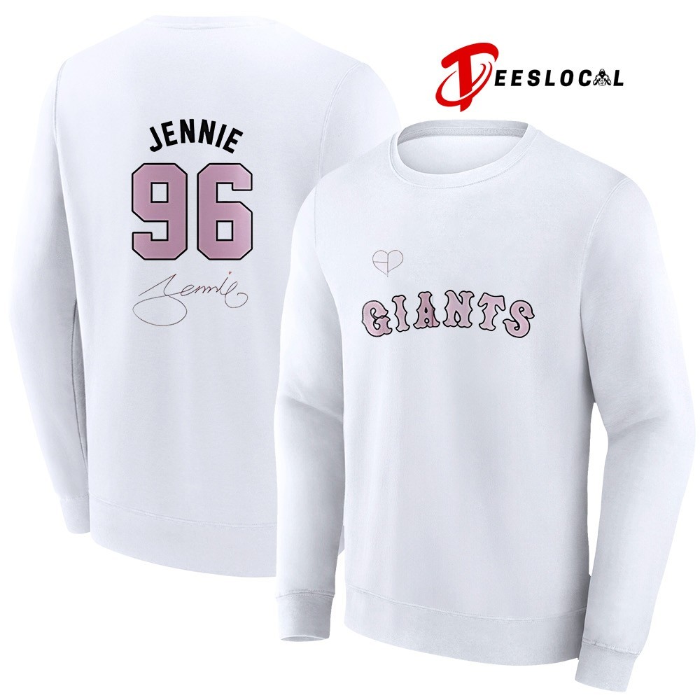 Yomiuri Giants x Blackpink Jennie name and number signature shirt