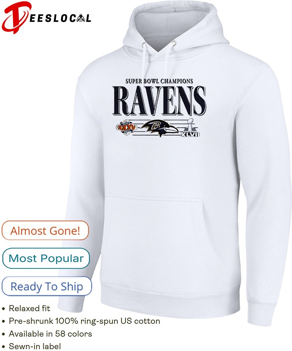 Baltimore Ravens Super Bowl Champions XLVII shirt, hoodie, sweater