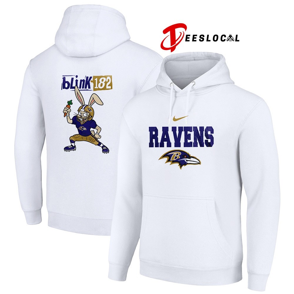 Baltimore Ravens x Blink 182 rabbit mascot shirt, hoodie, sweater