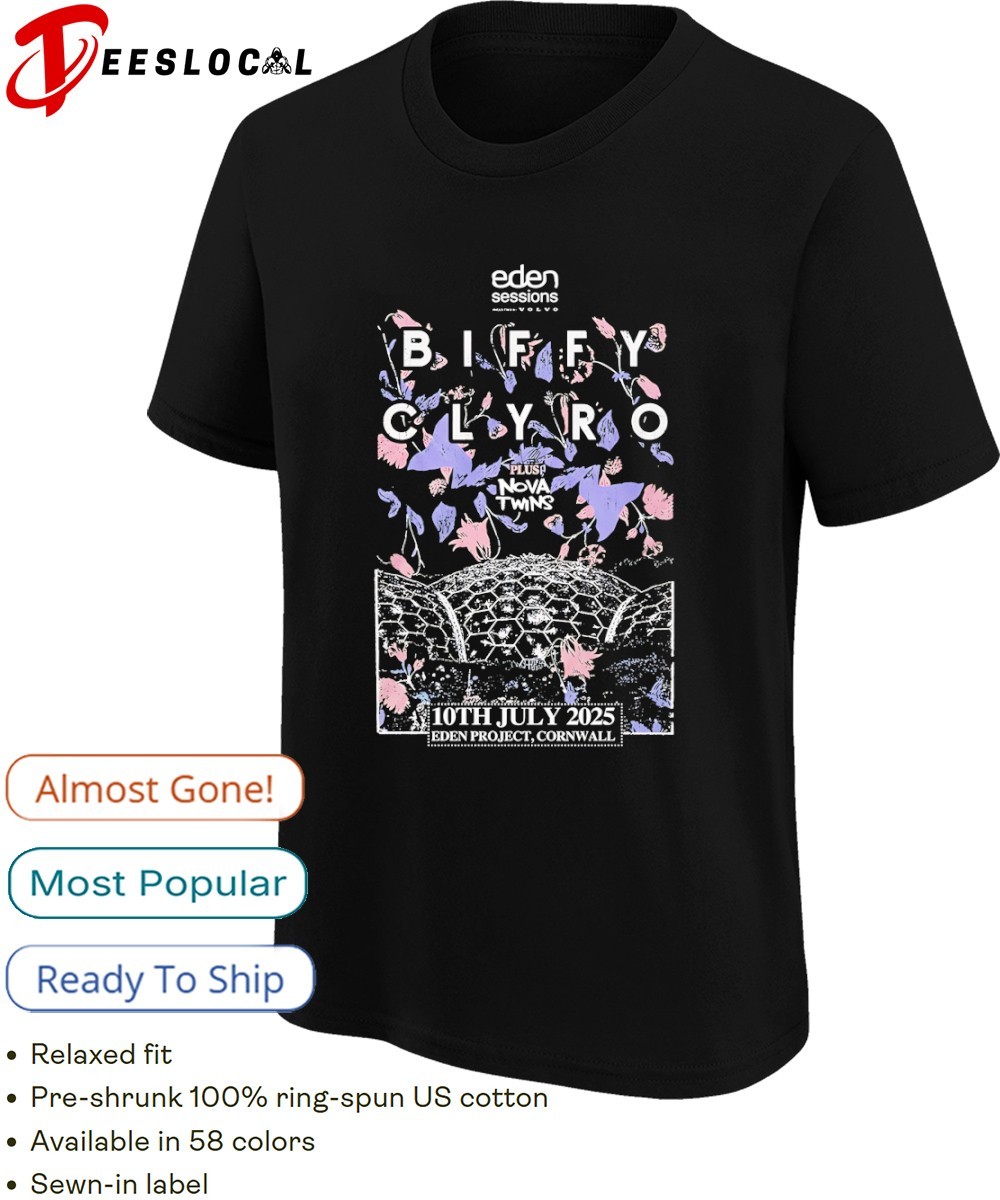 Biffy Clyro Eden Project Cornwall 10Th July 2025 shirt, hoodie