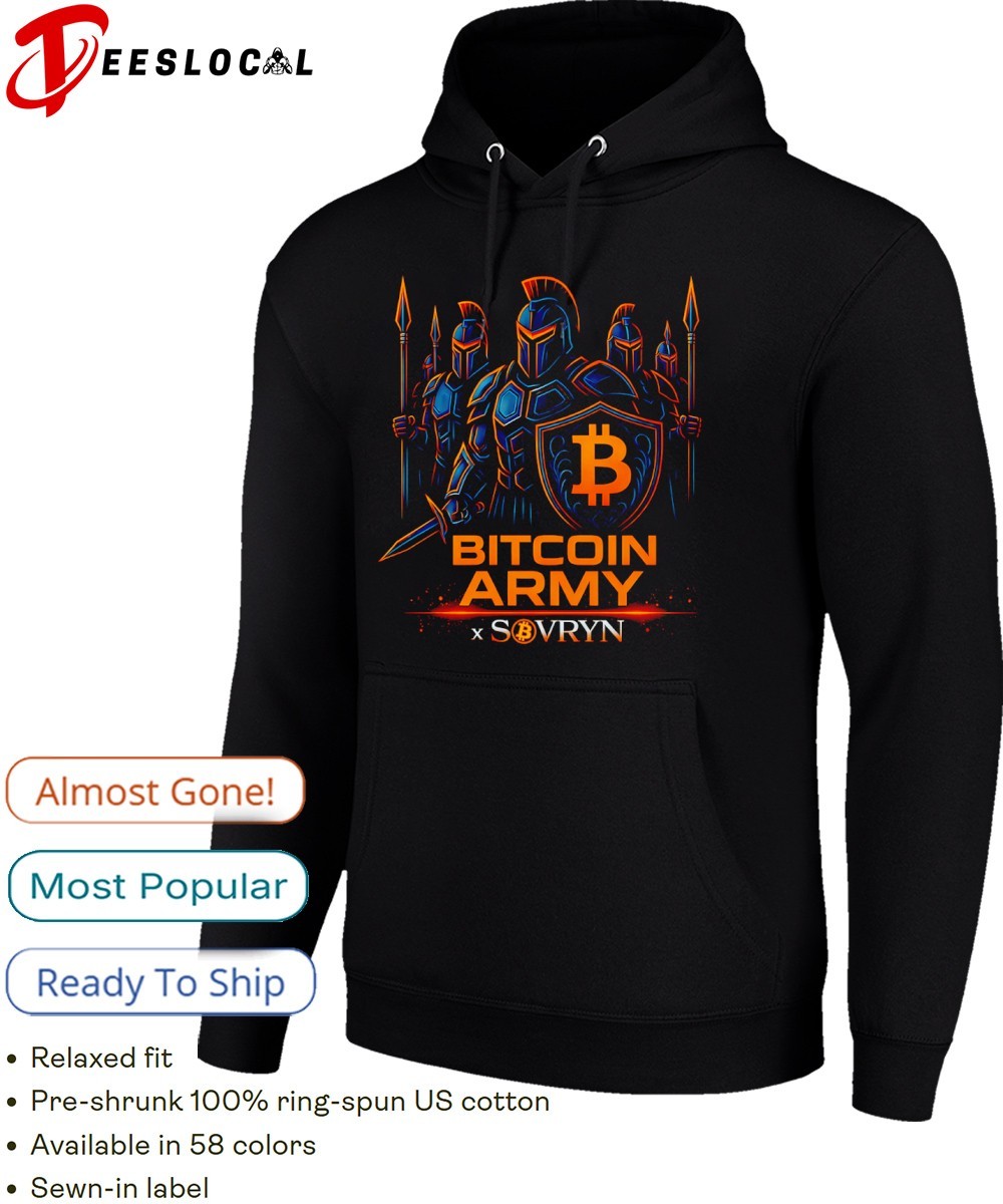 Bitcoin Sovryn × Bitcoin Army Collab shirt, hoodie, sweater, long sleeve  and tank top