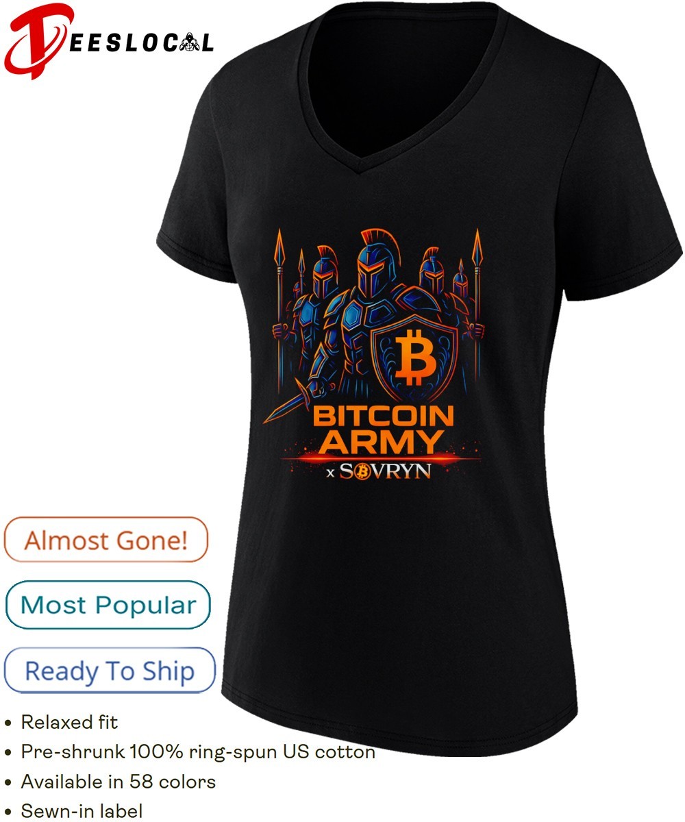 Bitcoin Sovryn × Bitcoin Army Collab shirt, hoodie, sweater, long sleeve  and tank top