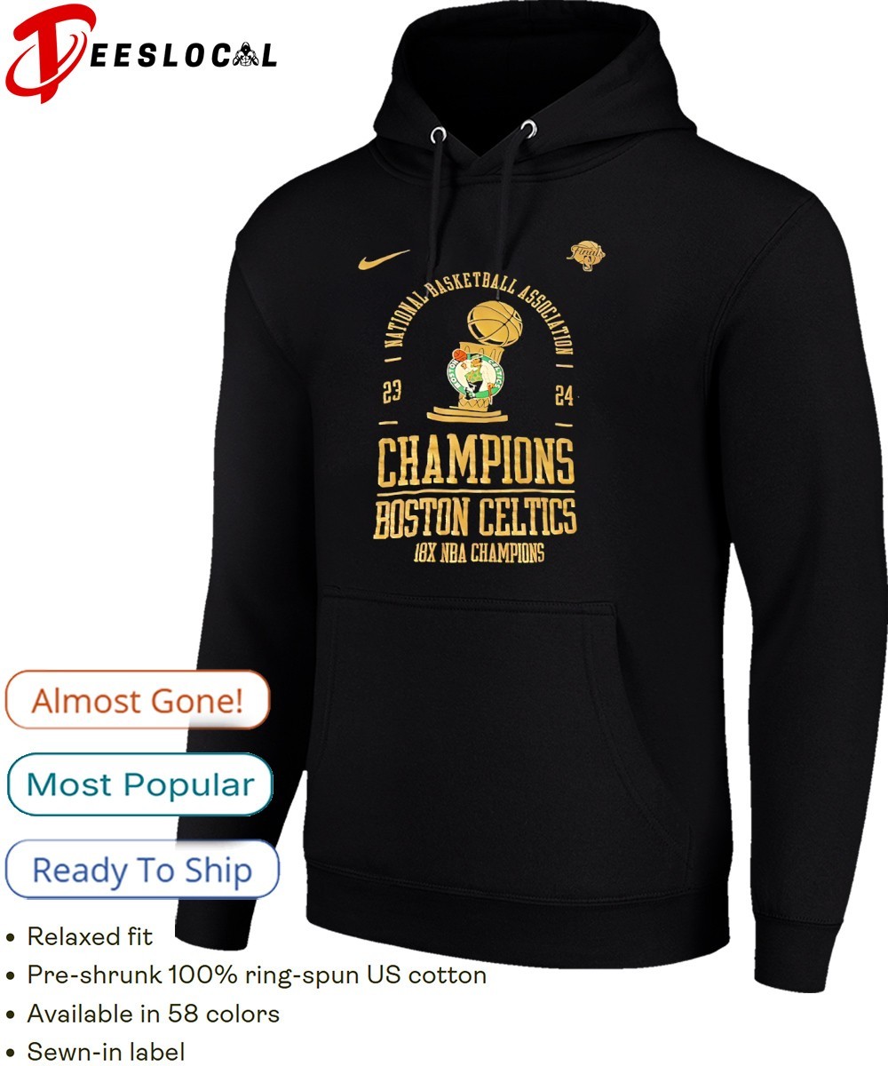Boston Celtics National Basketball Asociation Champions 18x NBA