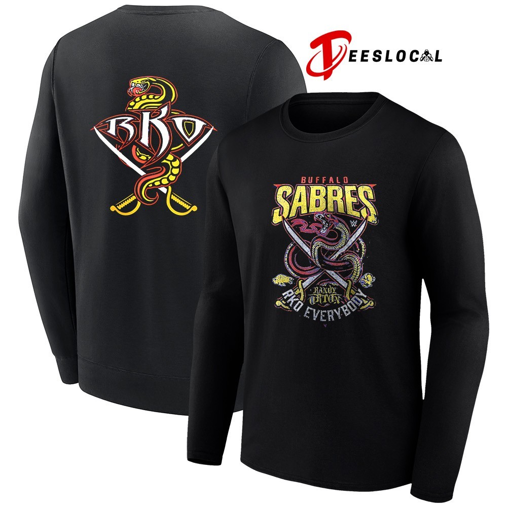 Buffalo Sabres Randy Orton RKO everybody snake logo shirt, hoodie, sweater,  long sleeve and tank top, image size:1000x1000