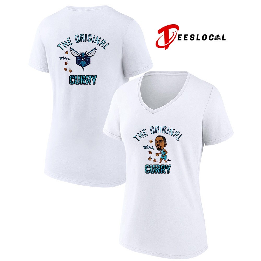 Charlotte Hornets Stephen Curry the original Dell Curry caricature