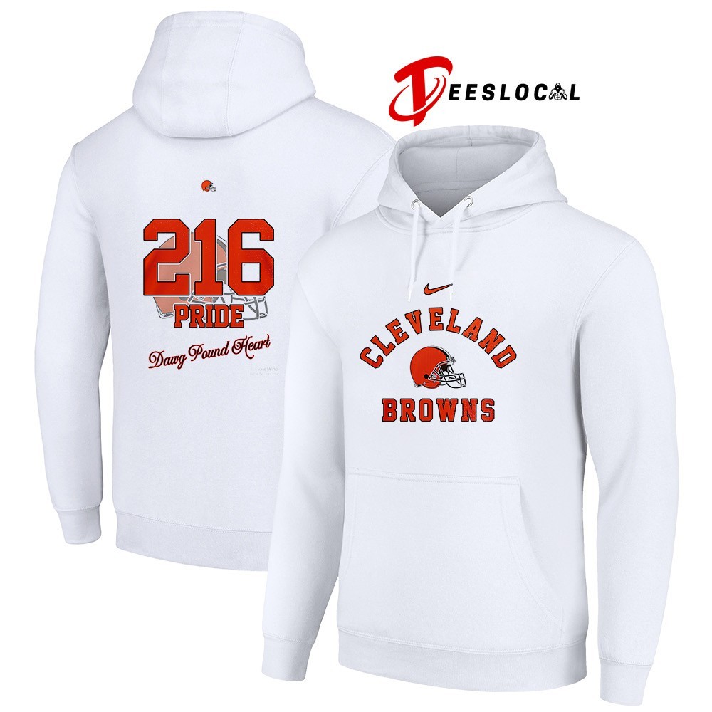 Cleveland Browns 216 pride Dawg pound heart shirt, hoodie, sweater