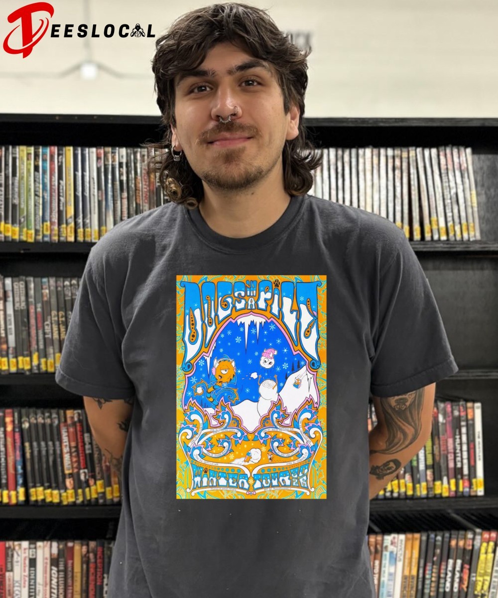 Dogs in a pile winter 2026 tour shirt, hoodie, sweater, long