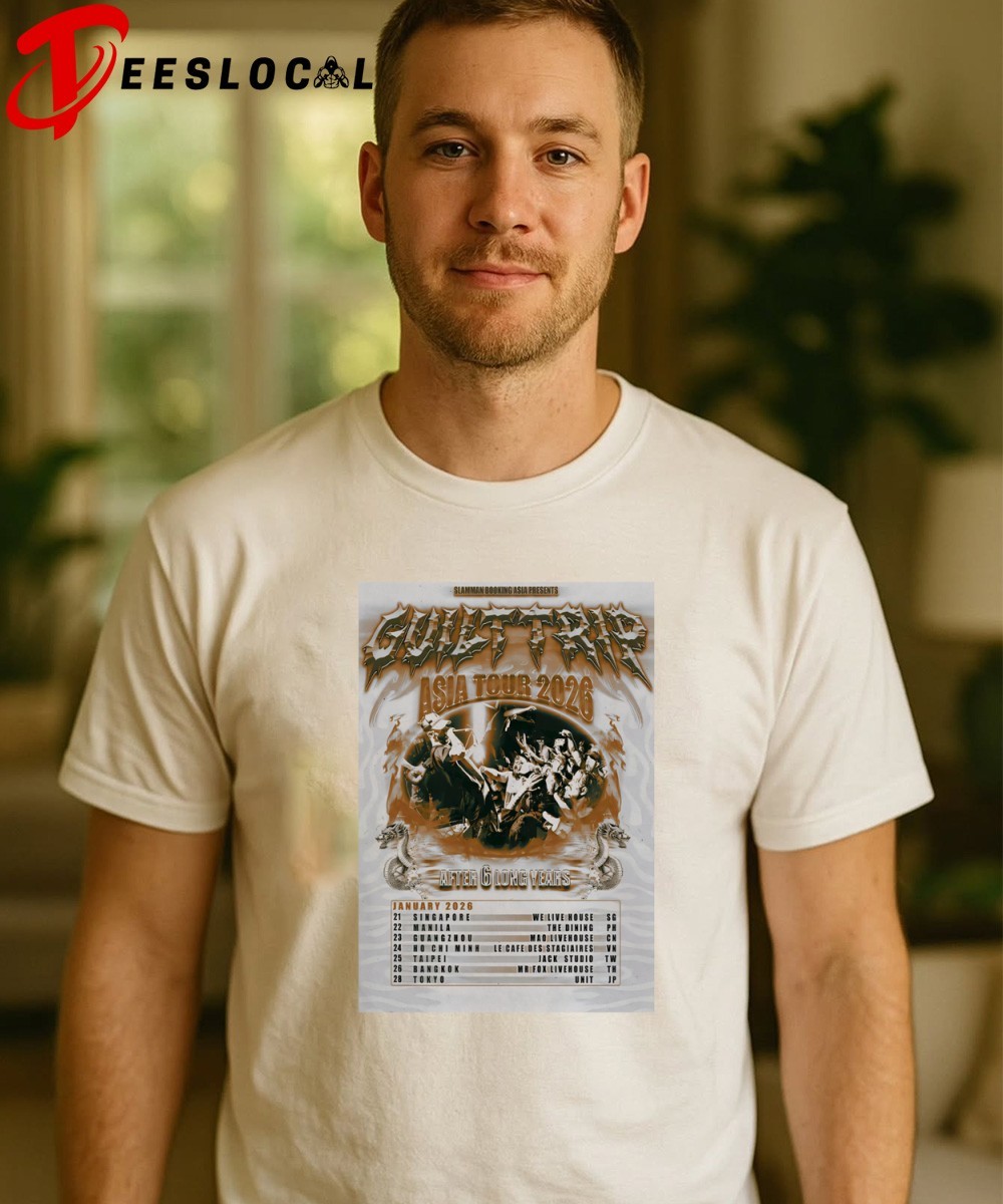 Guilt Trip Asian Tour 2026 Poster shirt, hoodie, sweater, long