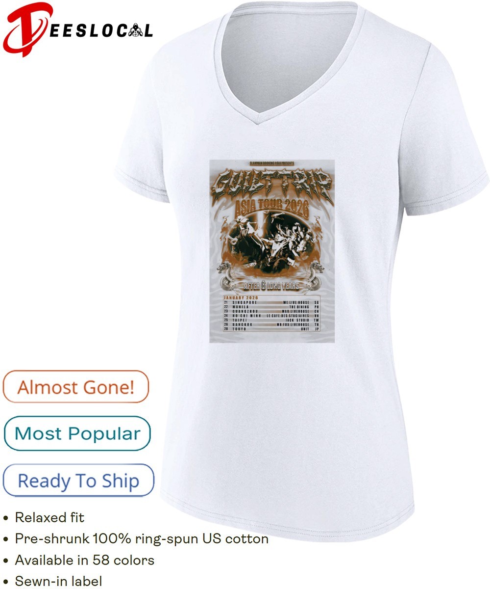 Guilt Trip Asian Tour 2026 Poster shirt, hoodie, sweater, long