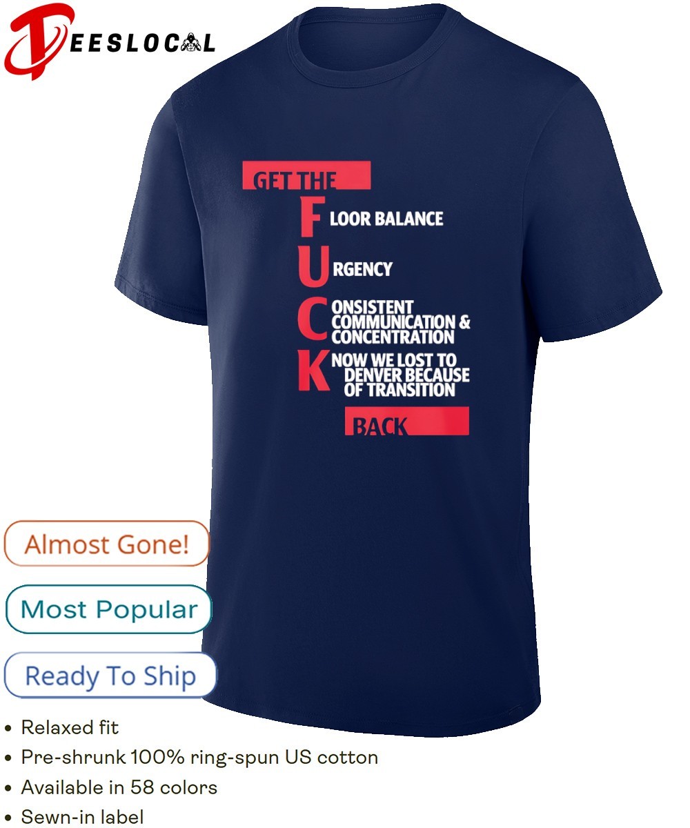 Jeff Van Gundy get the fck back shirt, hoodie, sweater, long