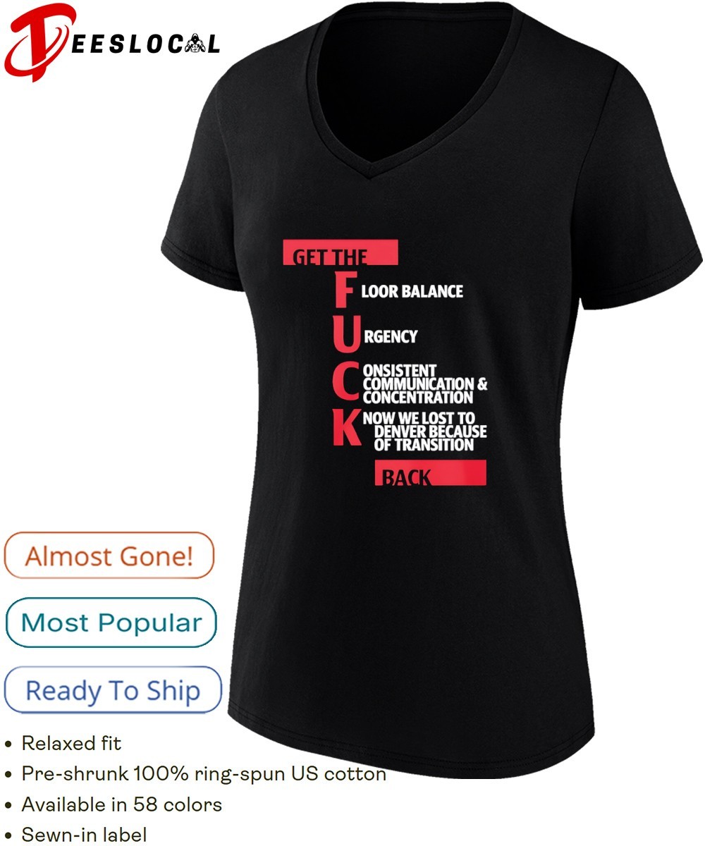 Jeff Van Gundy get the fck back shirt, hoodie, sweater, long