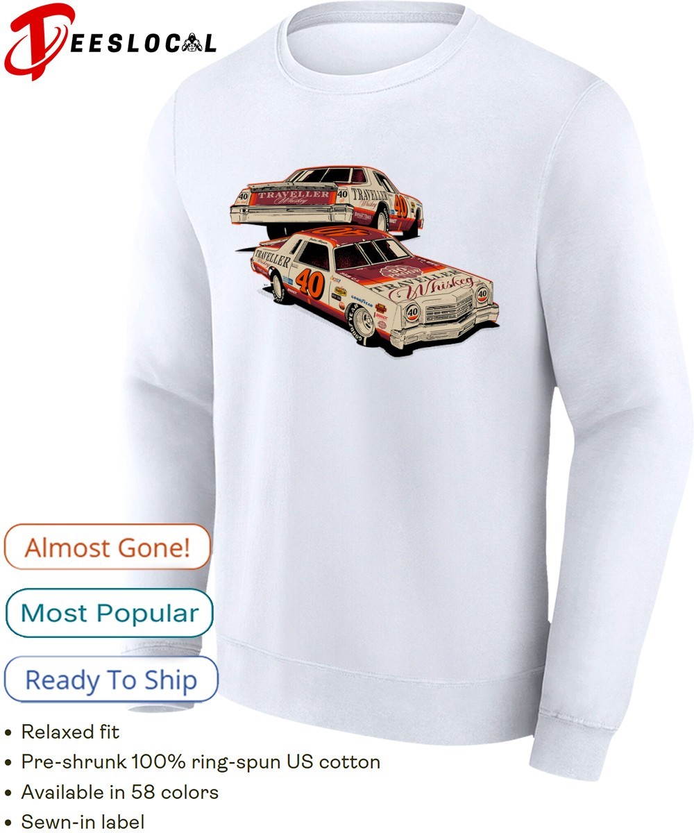 Justin Allgaier no40 1978 Traveller Whiskey die-cast shirt, hoodie