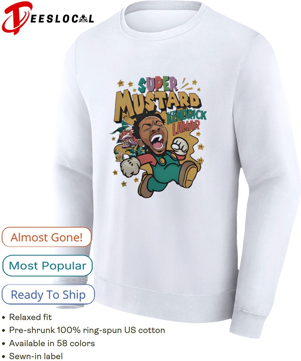 Kendrick Lamar Super Mustard 2026 shirt, hoodie, sweater, long