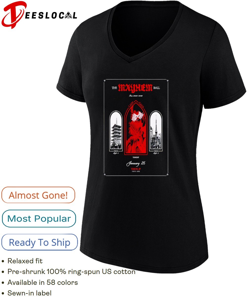 Lady Gaga Tokyo Dome in Tokyo JP shirt, hoodie, sweater, long