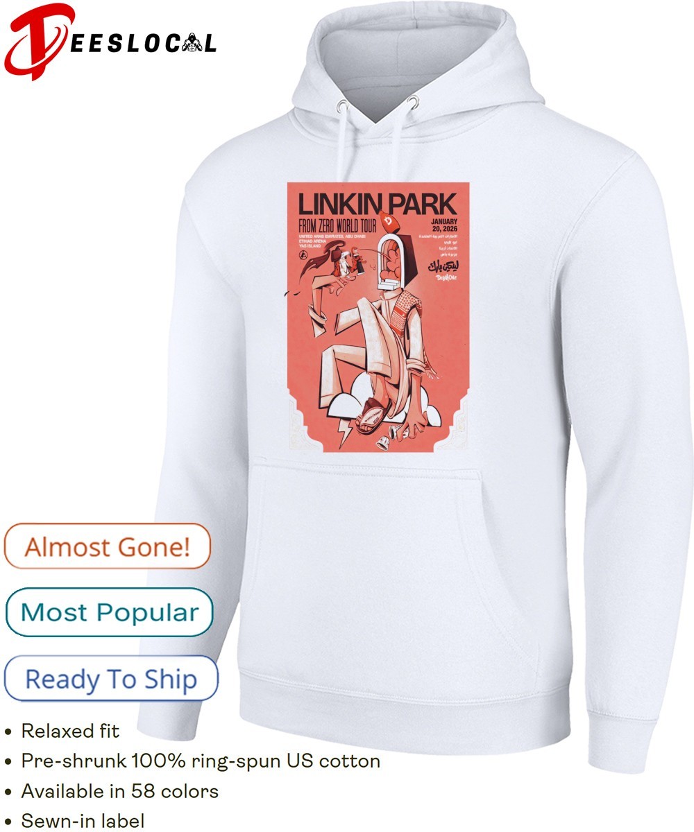 Linkin Park Jan 20 2026 Poster Yas Island shirt, hoodie, sweater