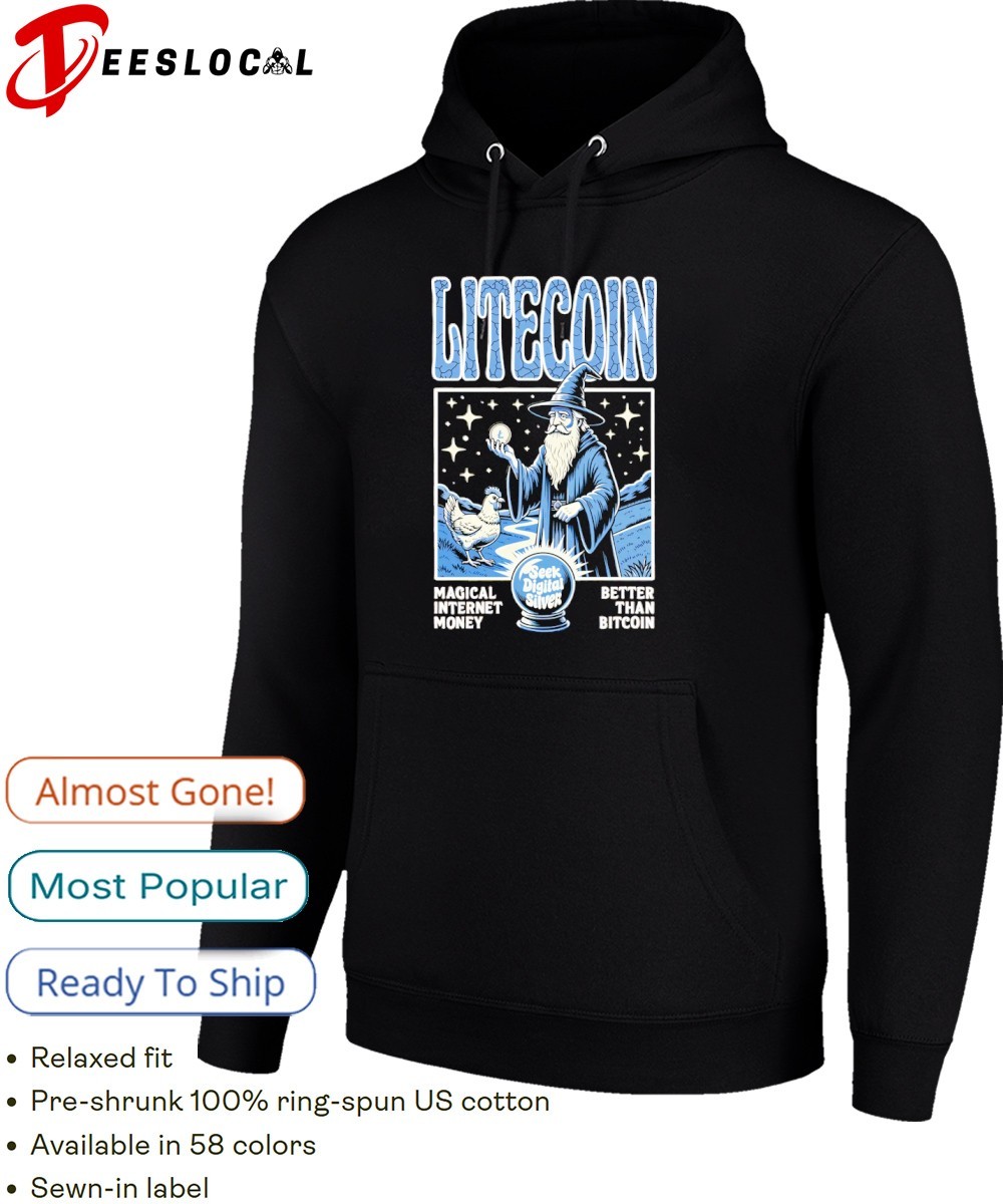 Litecoin The Magical Internet Money Better Than Bitcoin shirt, hoodie,  sweater, long sleeve and tank top