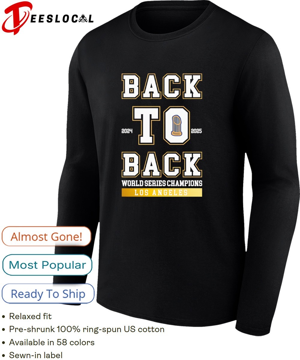 Los Angeles Dodgers back to back World Series Champions 2024 2025