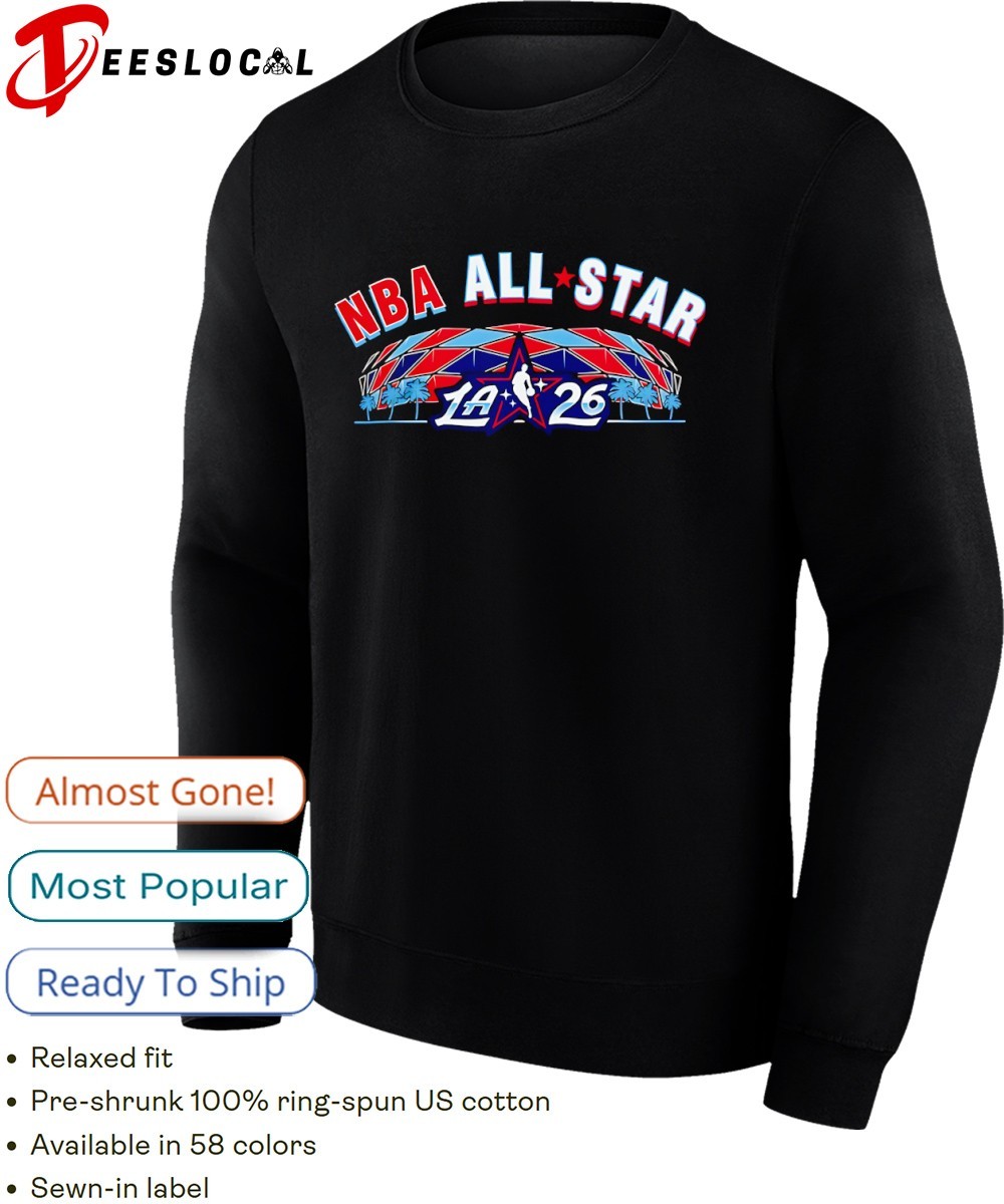 Los Angeles NBA All Star Game 2026 vintage shirt, hoodie, sweater