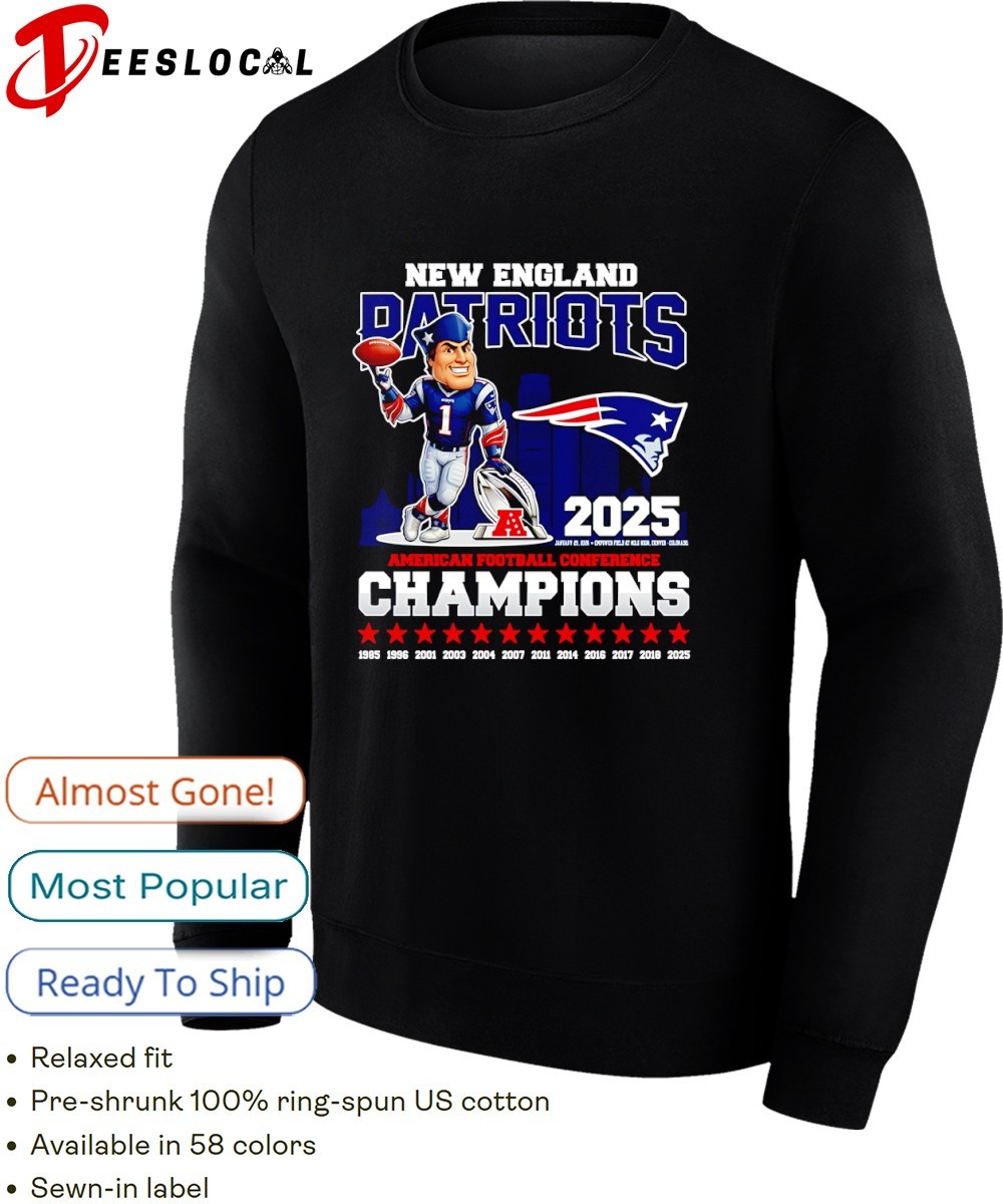 New England Patriots American Football Conference Champions 2025