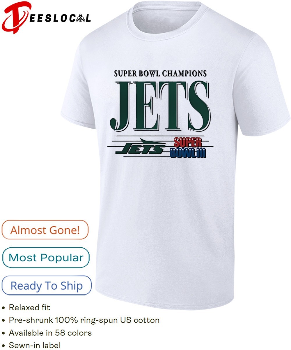 New York Jets football Super Bowl Champions III shirt, hoodie