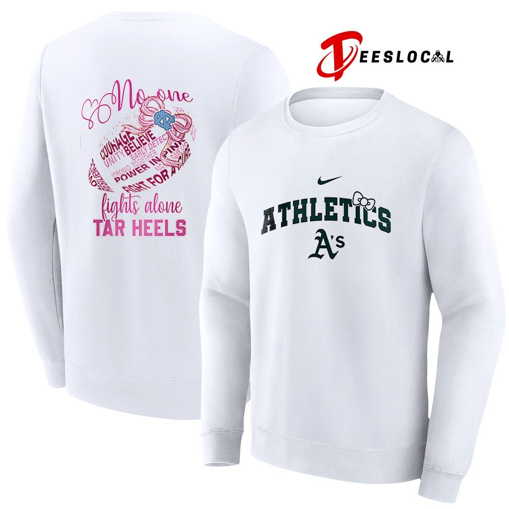 Oakland Athletics x Hello Kitty baseball pose shirt, hoodie