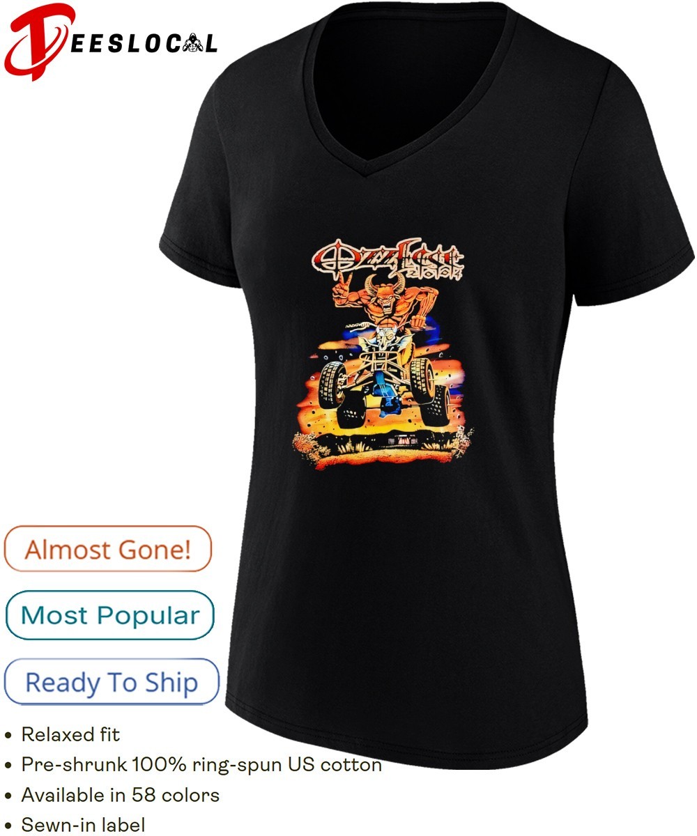 Ozzy Osbourne 2004 Quad Rider Demon Vintage Metal shirt, hoodie