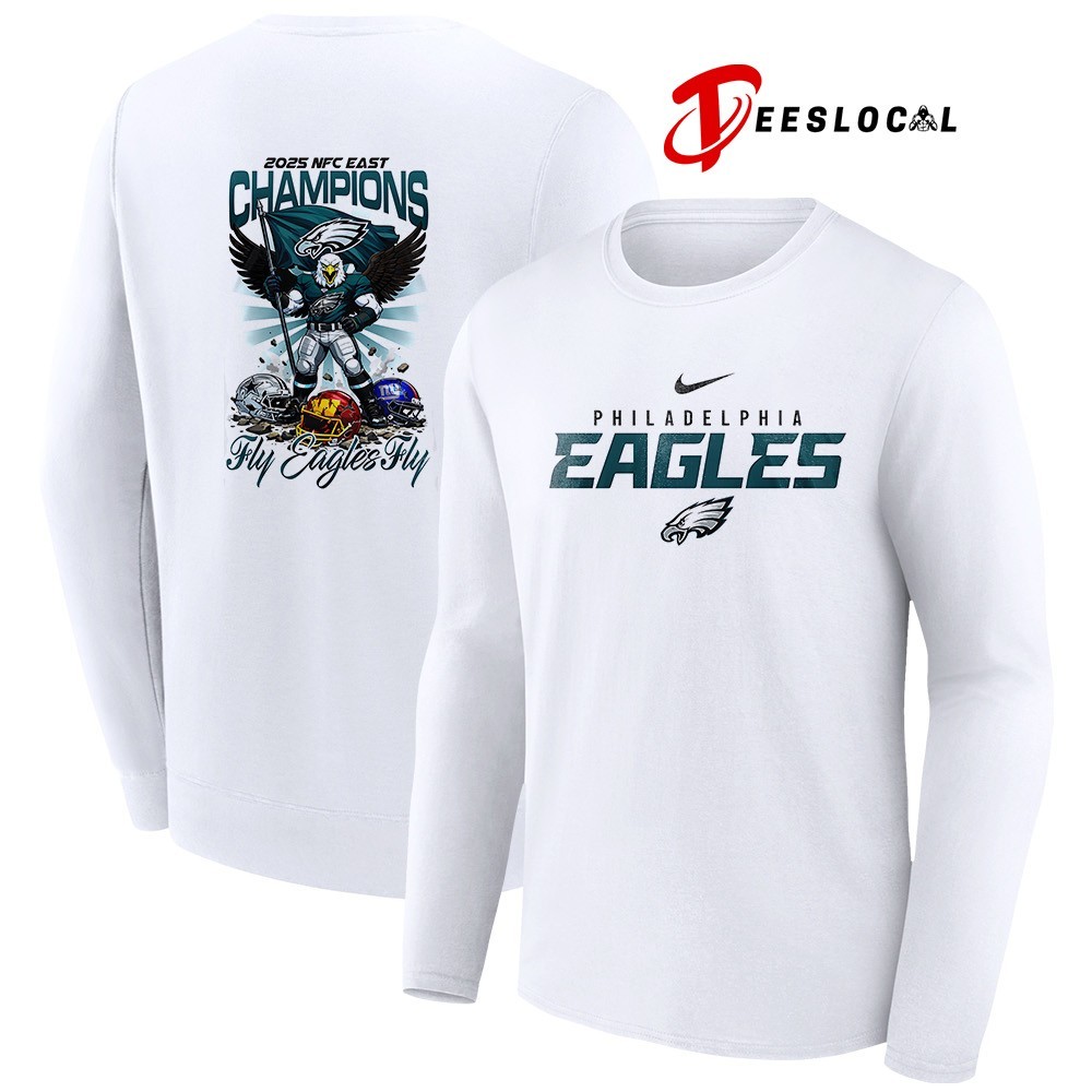 Philadelphia Eagles NFC East Champions Super Bowl fly Eagles fly