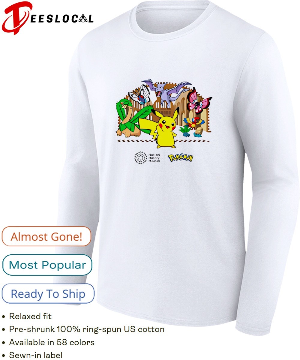 Pokémon Natural History Museum 2026 shirt, hoodie, sweater, long