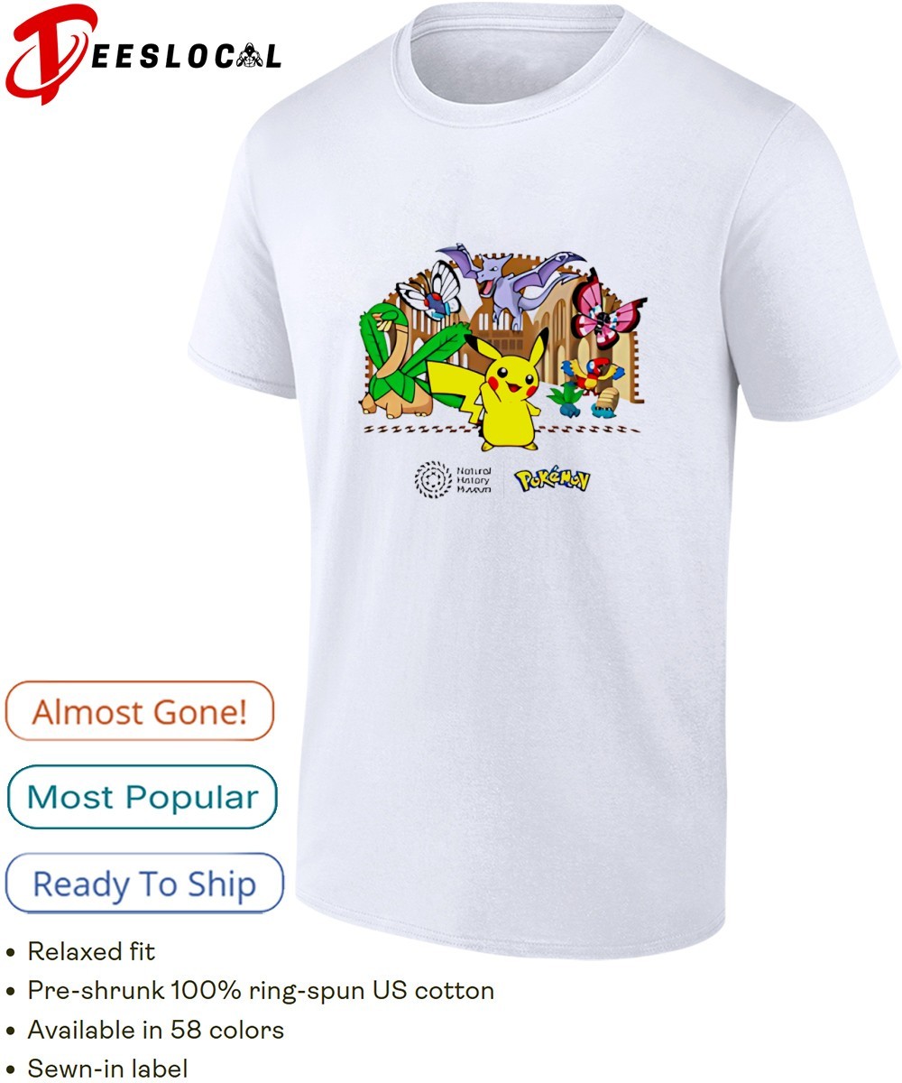 Pokémon Natural History Museum 2026 shirt, hoodie, sweater, long