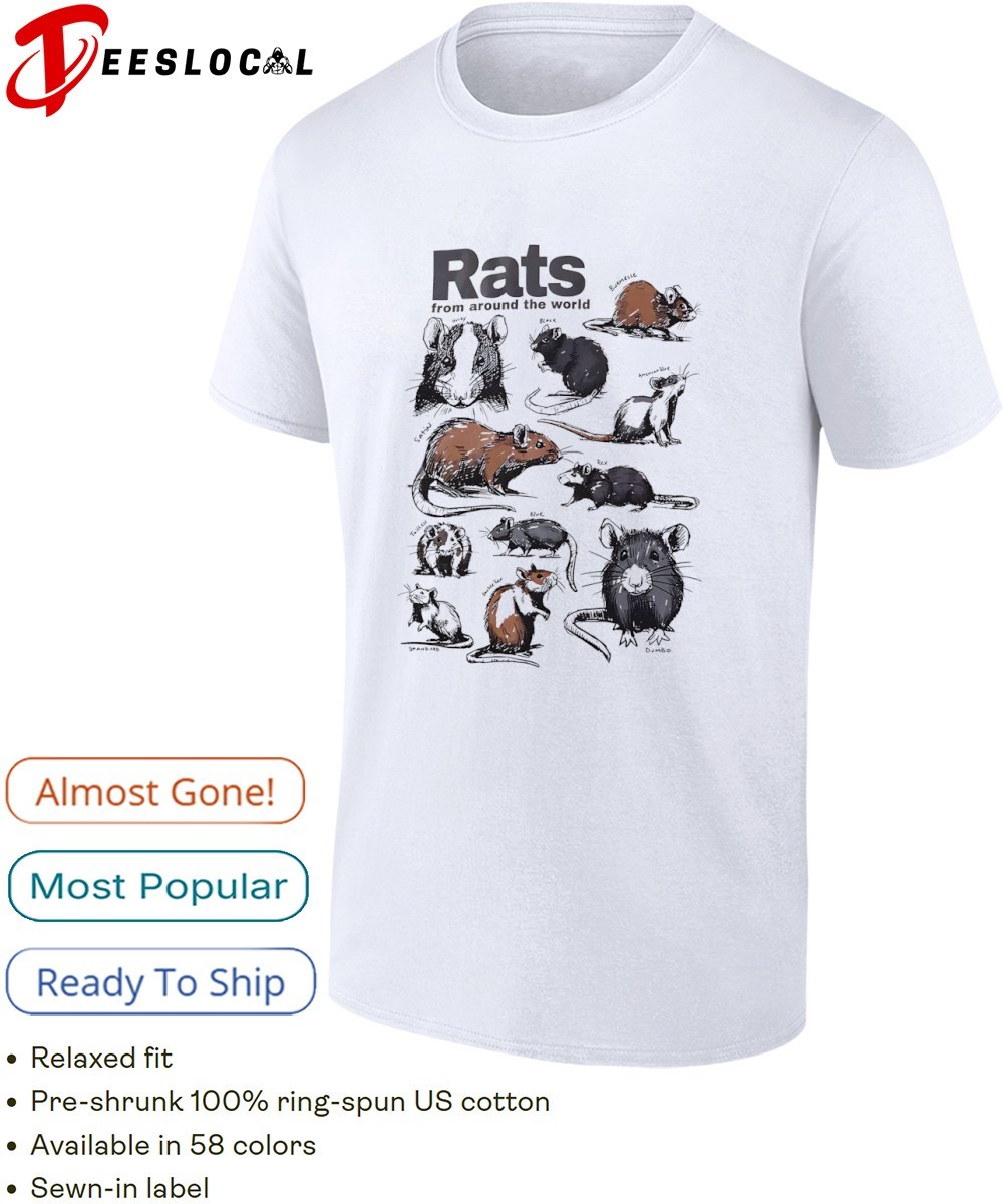 Rats from around the world shirt, hoodie, sweater, long sleeve and