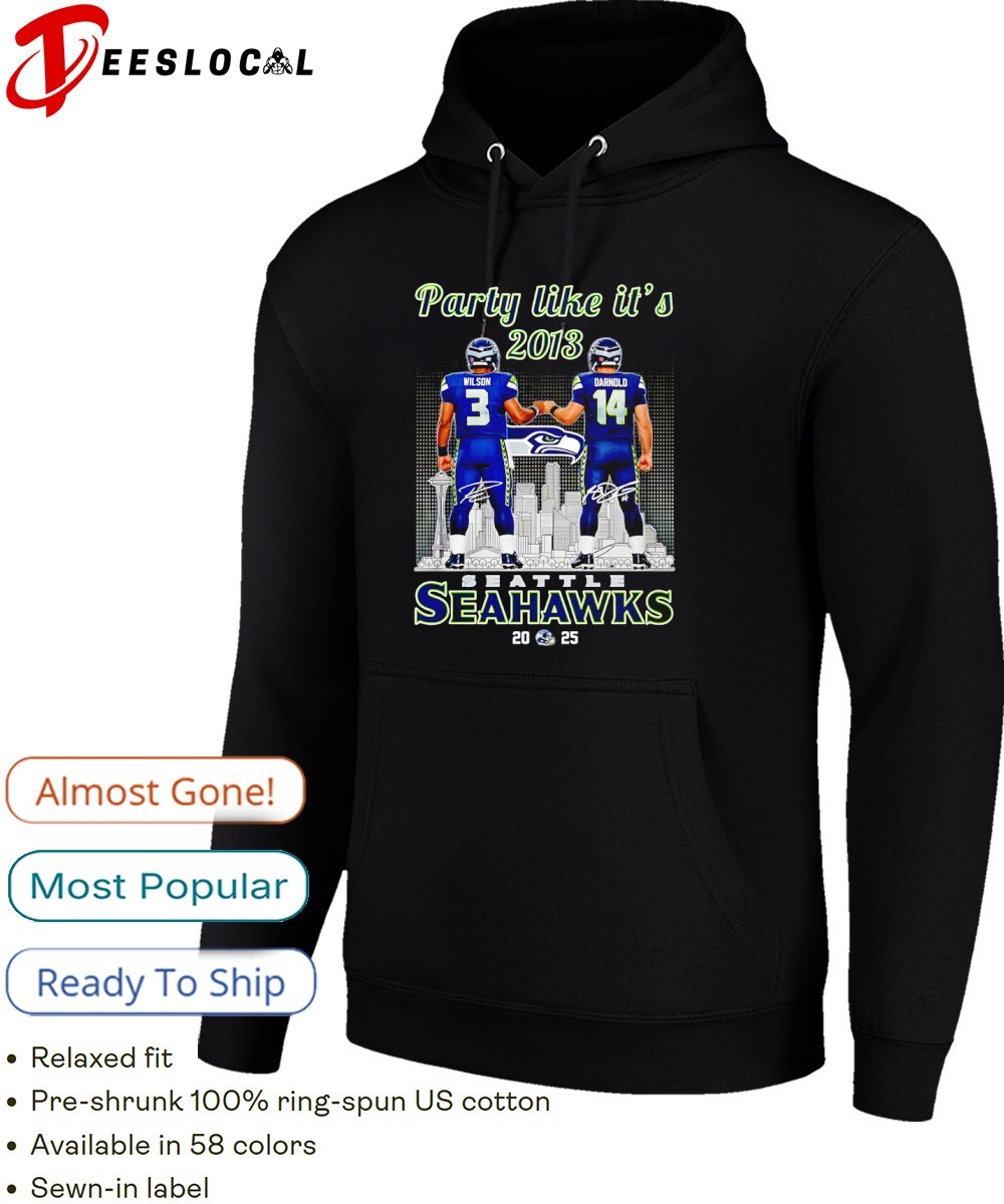 Russell Wilson and Sam Darnold Seattle Seahawks party like it's