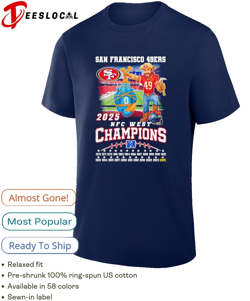 サンフランシスコ49ers 2023年カンファレンスチャンピオンTシャツ