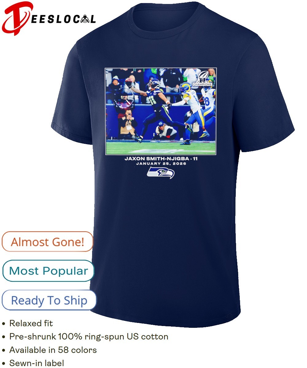 Seattle Seahawks Jaxon Smith-Njigba NFL 2026 photo shirt, hoodie